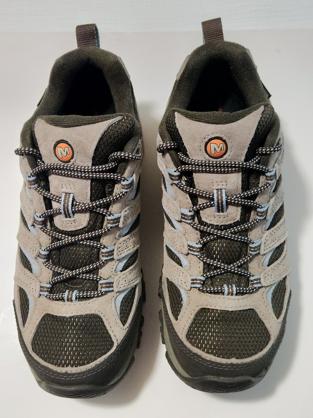 Merrell Women's Moab 3 Brindle Waterproof Hiking Shoes Size 9